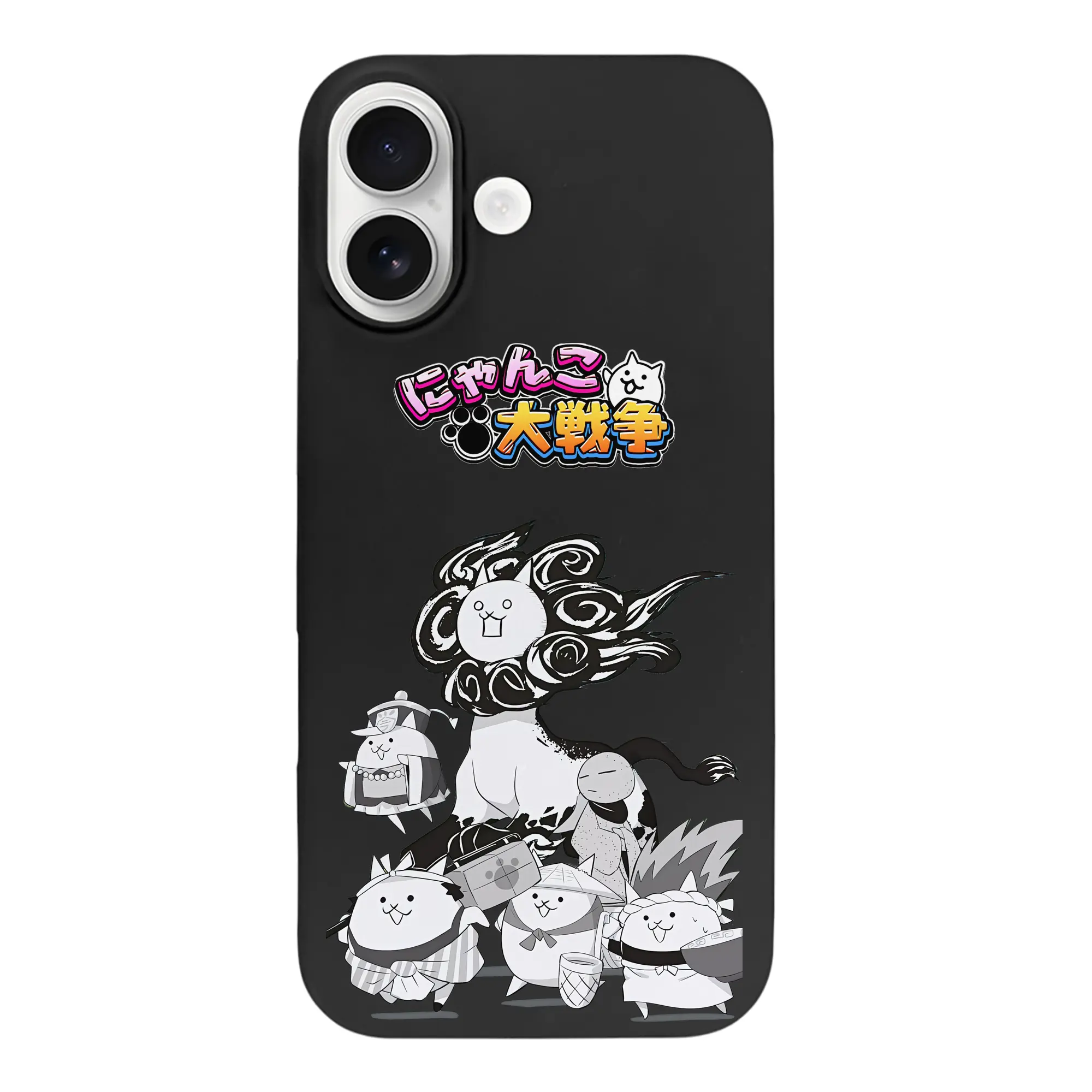 にゃんこ大戦争 グッズ - iPhone 17 シリーズ シリコンケース 薄型 耐衝撃 指紋防止 ソフトタッチカバー 精密フィット 傷防止 保護ケース iPhone 17/17 Air/17 Pro/17 Pro Max 対応